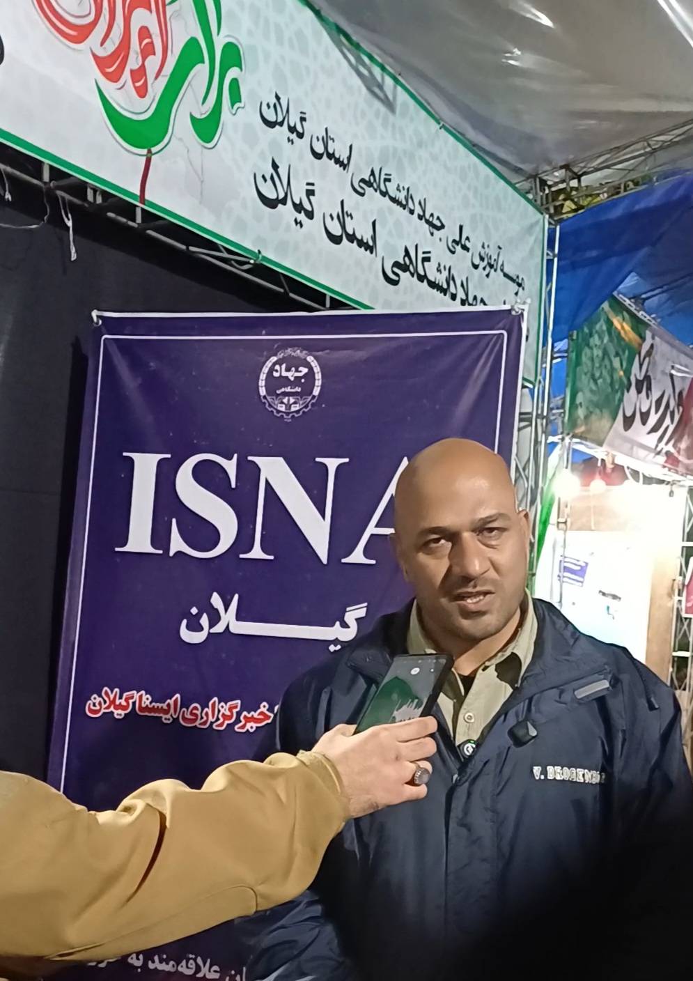 روز یازدهم از برپایی موکب با حضور خبرنگاران حوزه ایسنا 
