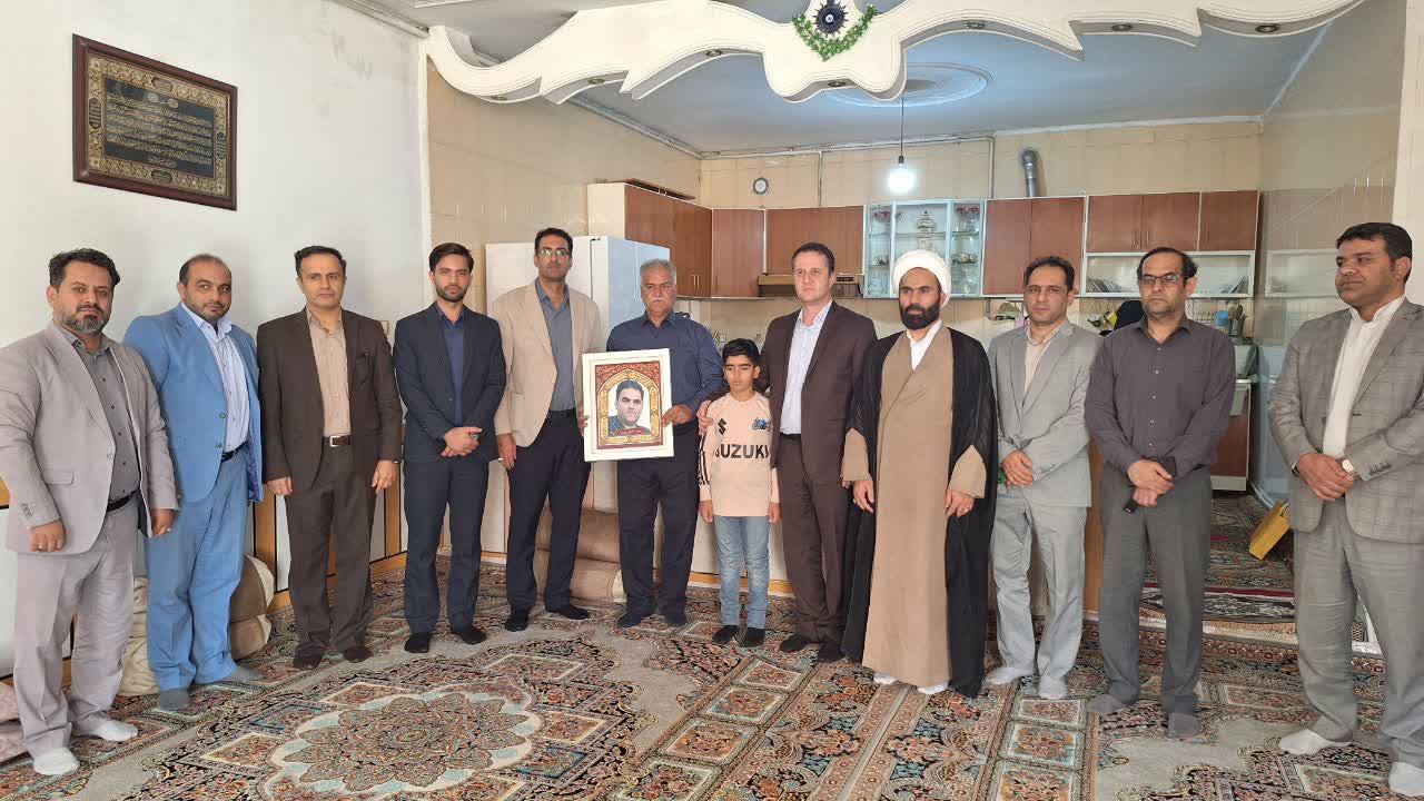 دیدار با خانواده شهید "کیوان پیری" از شهدای جنگ ۱۲ روزه