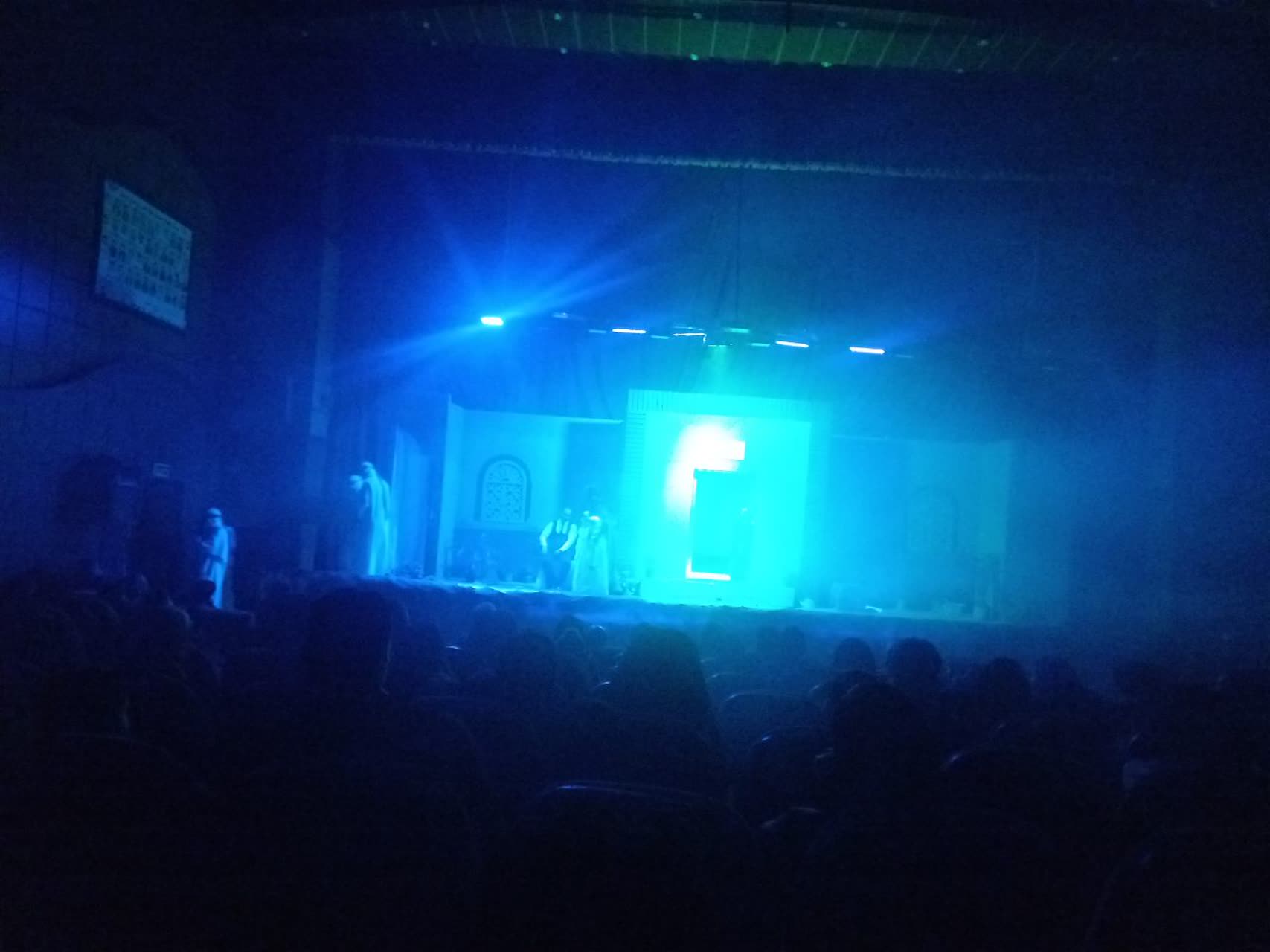 اجرای نمایش آیینی "صحنه ناتمام"