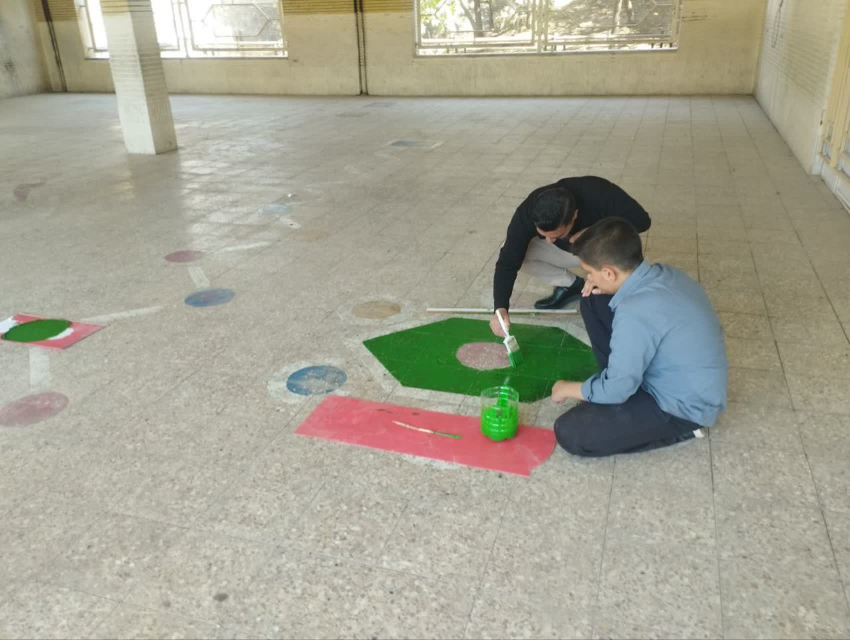 اردوی جهادی مهر باران ۲ (تعمیر و رنگ آمیزی مدارس)