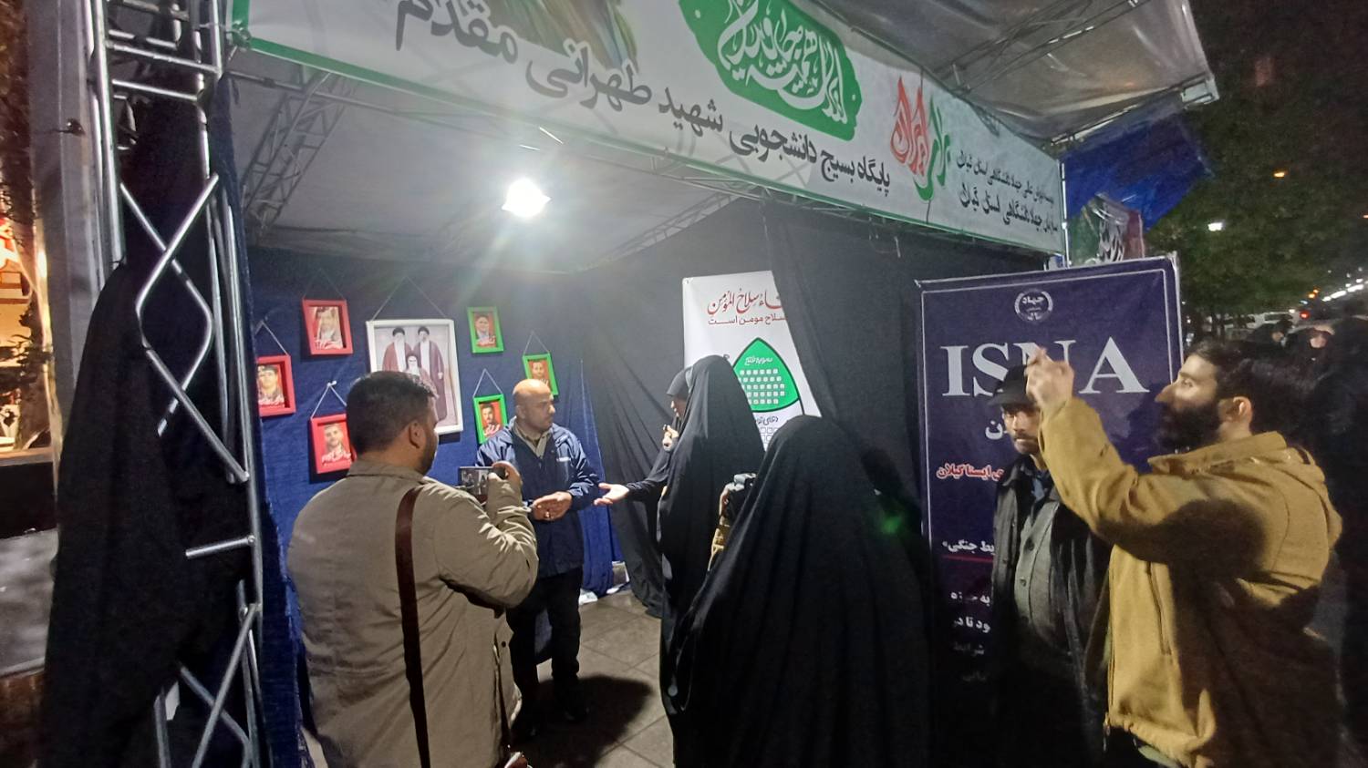 برپایی روز شصت و دوم از موکب جهاددانشگاهی 