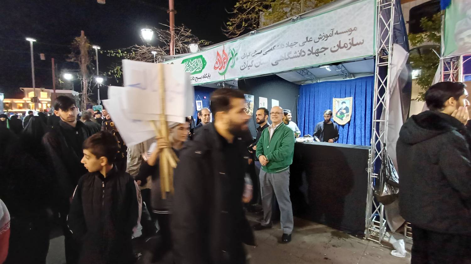 دهمین روز برپرایی موکب 
