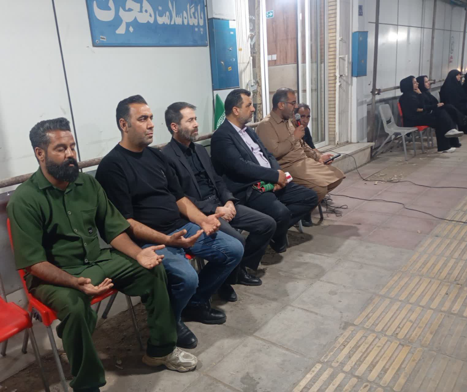 برگزاری دعای توسل در موکب جهاد دانشگاهی سیستان‌وبلوچستان