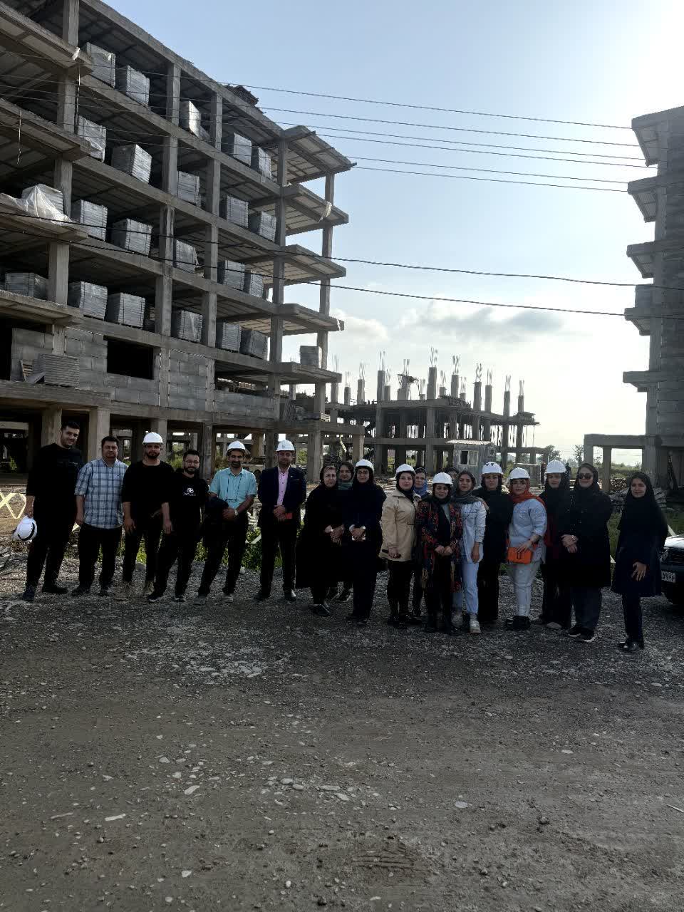 بازدید از پروژه مسکن ملی رشت