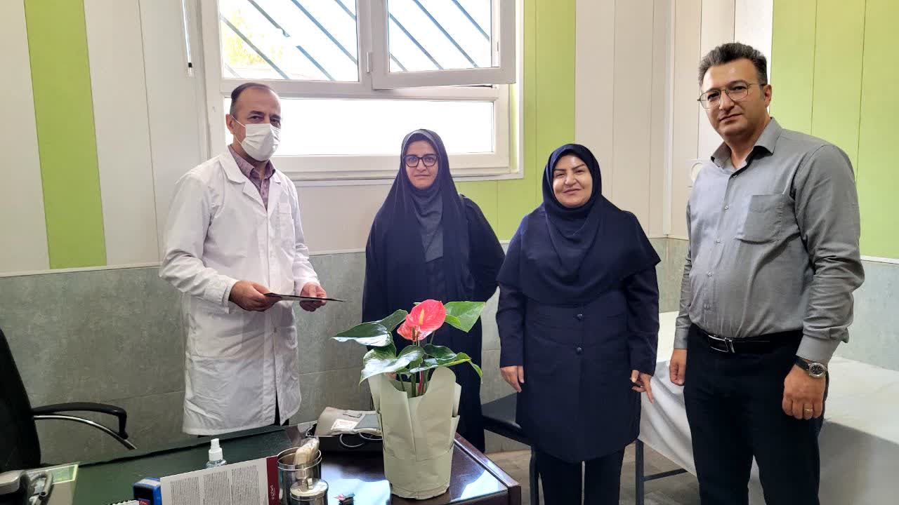 تجلیل از دکتر شهبازی، پزشک همدانی