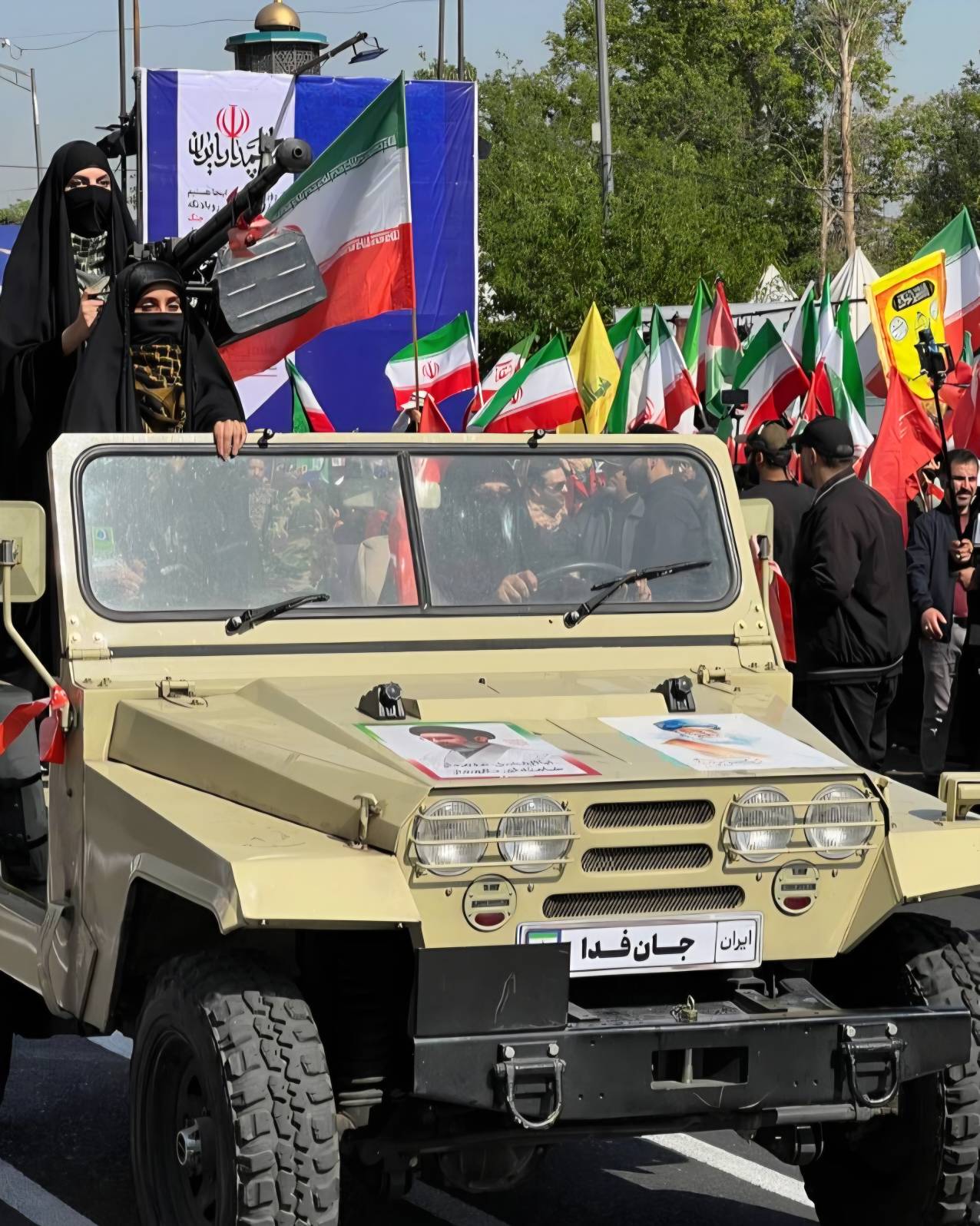 دختران جان فدای ایران، نماد قدرت و مقاومت ایران هستند