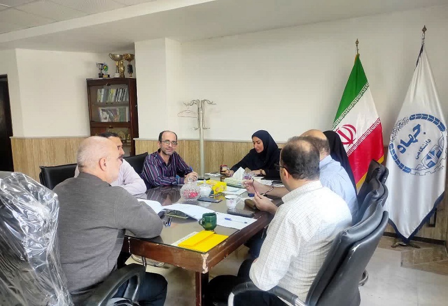 جلسه شورای فرهنگی معاونت فرهنگی سازمان جهاد دانشگاهی استان گیلان