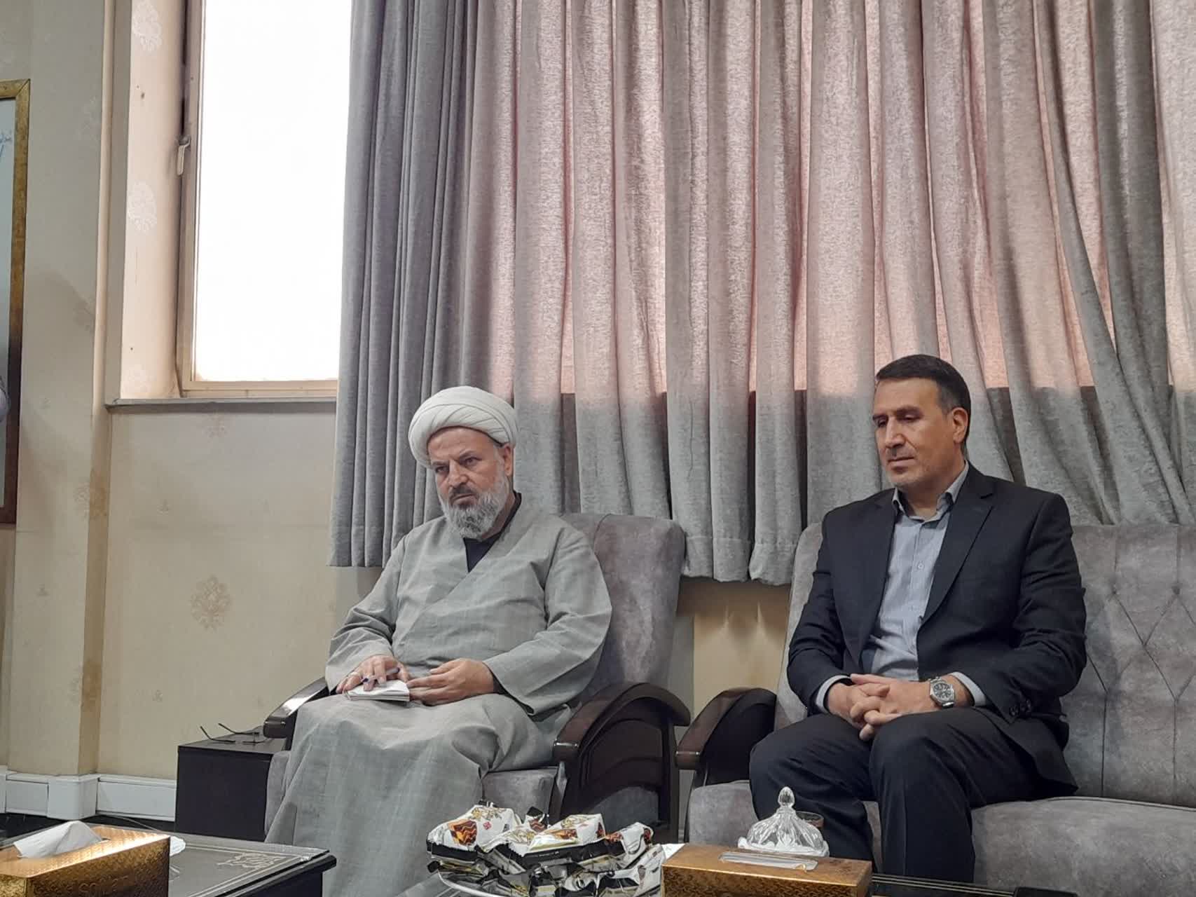 دیدار رئیس جهاددانشگاهی همدان با مدیرکل تبلیغات اسلامی استان