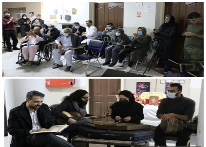 دورهمی «چله زندگی» بیماران مزمن ریوی در بیمارستان مسیح دانشوری برگزار شد