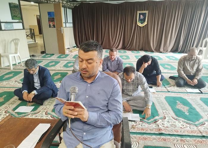 قرائت زیارت عاشورا  به همراه صبحانه نذری