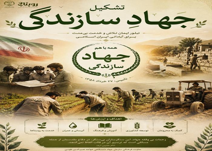 تشکیل جهاد کشاورزی 
