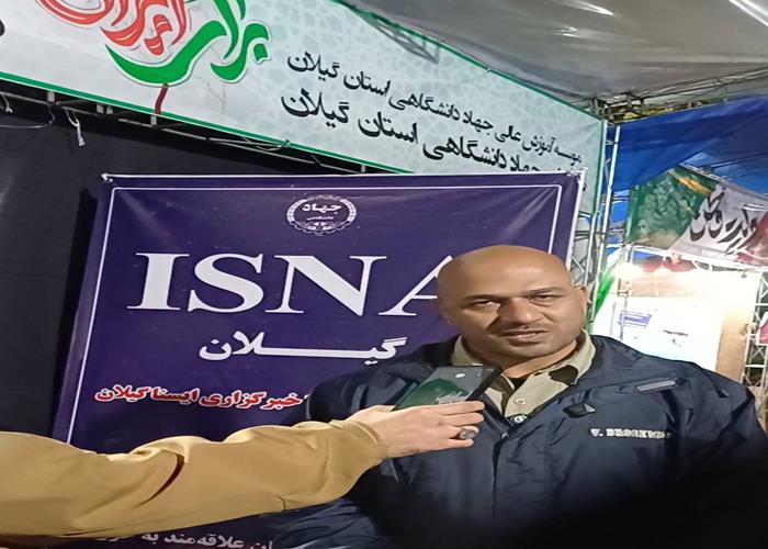 روز یازدهم از برپایی موکب با حضور خبرنگاران حوزه ایسنا 