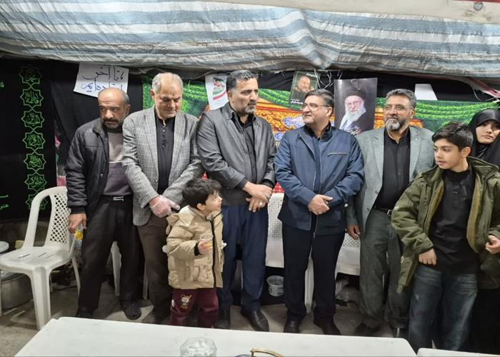 برپایی موکب دانشجویی و مردمی  حضرت فاطمه زهرا (س)