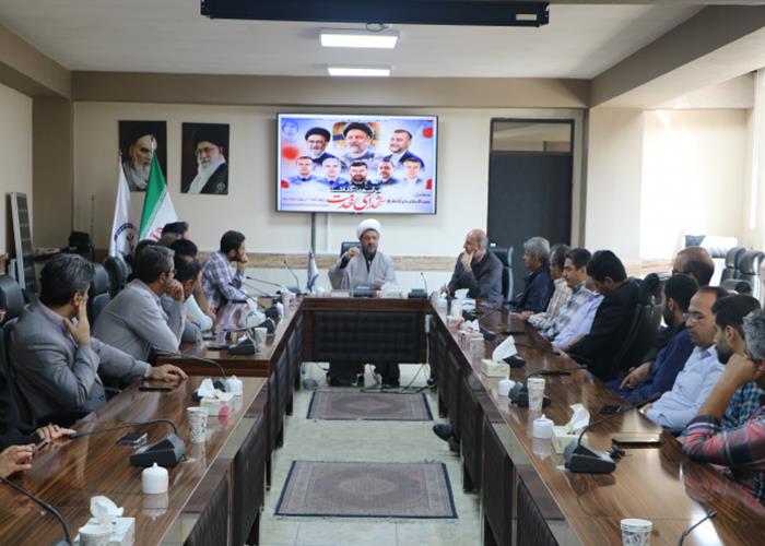 برگزاری آیین گرامیداشت شهدای خدمت در جهاددانشگاهی آذربایجان شرقی
