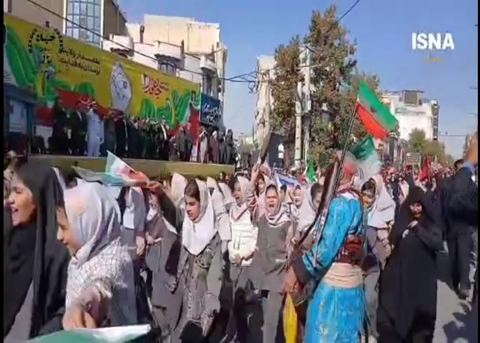 ویدیو کست" رزمایش ۱۰۰ هزار نفری در لرستان " 