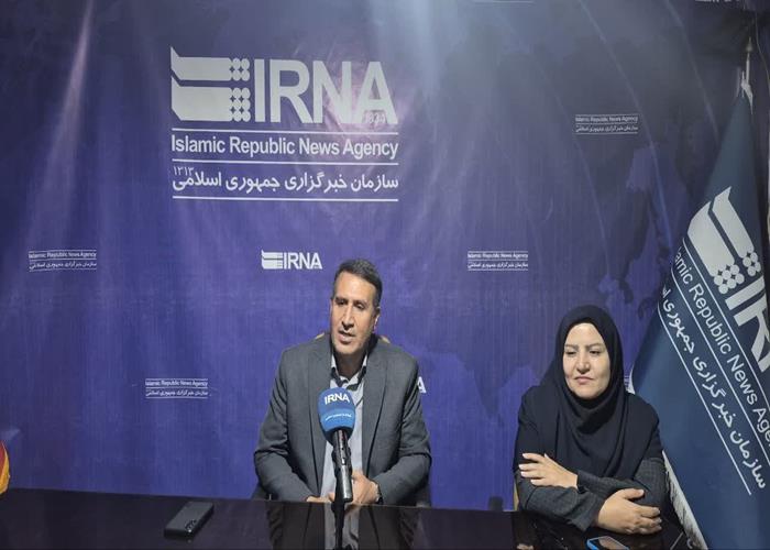 حضور رئیس و معاون فرهنگی جهاددانشگاهی همدان در دفتر خبرگزاری ایرنا