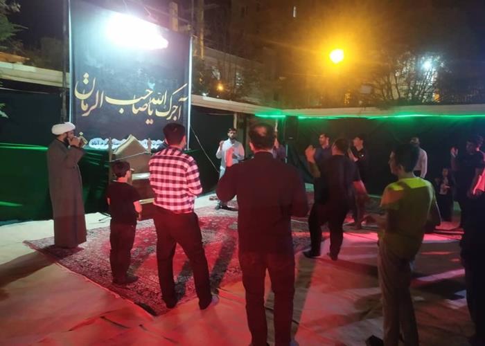 عزاداری ایام آخر ماه صفر در جهاددانشگاهی لرستان 