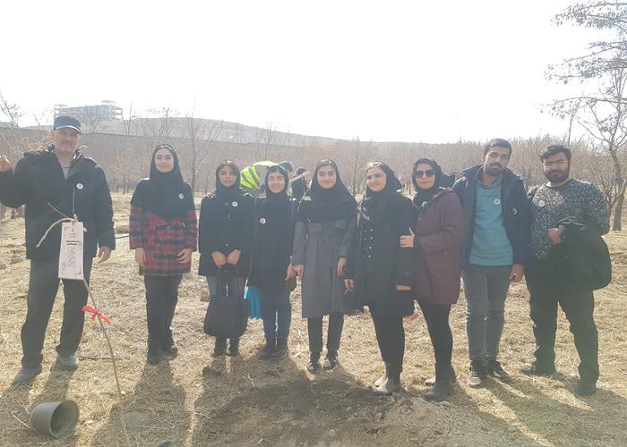 مراسم روز درختکاری 