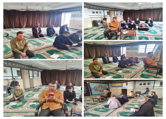  قرائت زیارت عاشورا  به همراه صبحانه نذری