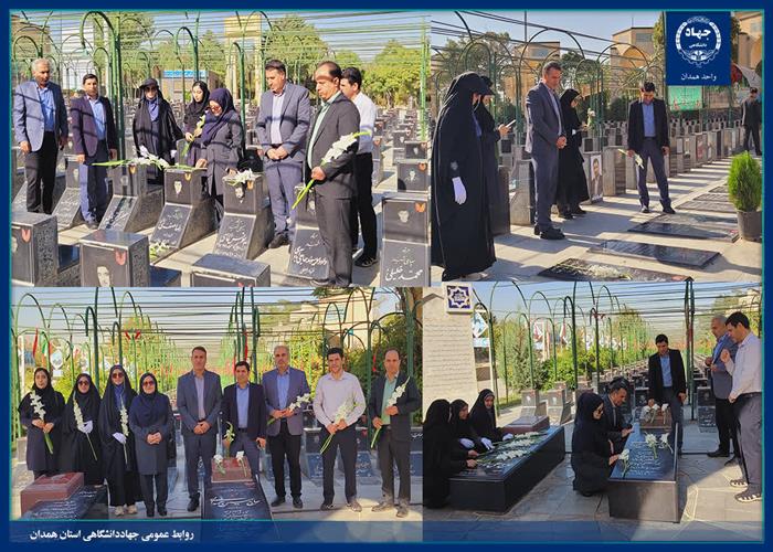 تجدید بیعت جهادگران همدانی با امام و رهبری   