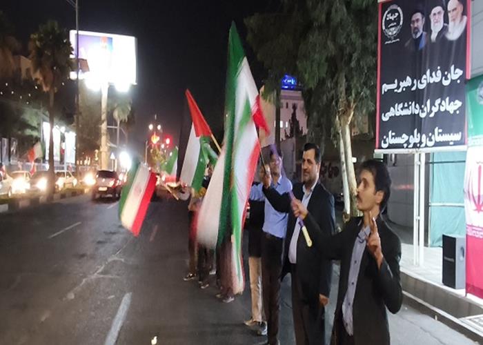 حضور جهادگران سیستان‌وبلوچستان در تجمع حماسه و ایثار