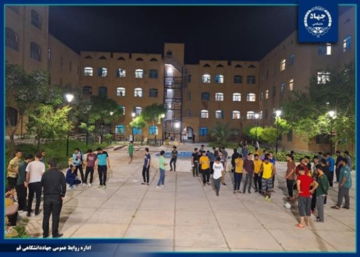 برگزاری مسابقهه فوتبال دستی 