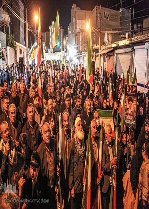 پرشورتر از همیشه برای پشتیبانی از نظام جمهوری اسلامی 