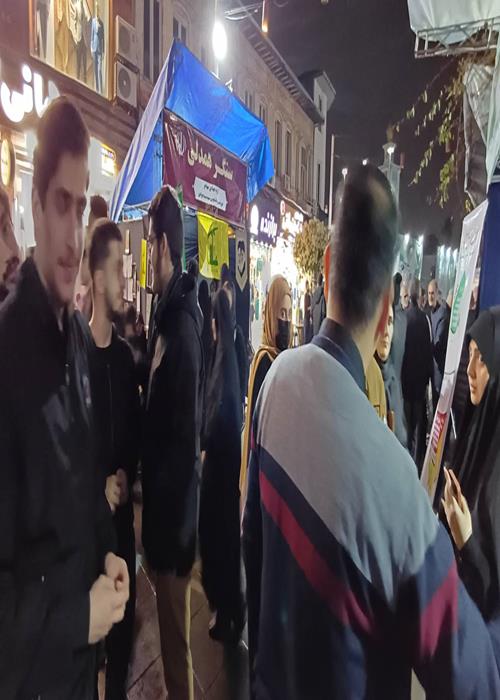 برپایی موکب جهاددانشگاهی در روز سی و یکم 