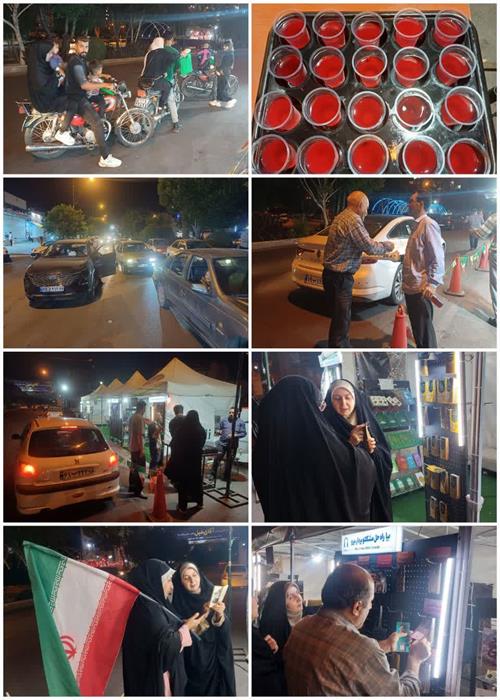 نود و  پنجمین شب فعالیت و خدمات کمپین منتظران منجی جهاددانشگاهی استان سمنان _ چهارشنبه 13خرداد 