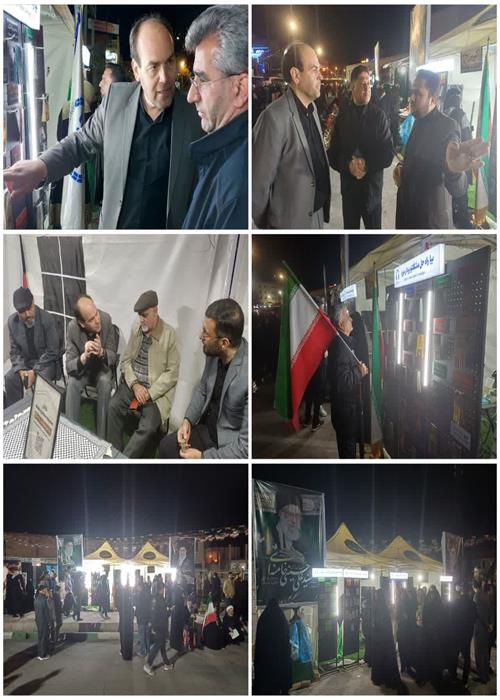 برپایی موکب و کمپین فرهنگی، تبیینی و مذهبی جهاددانشگاهی استان سمنان هشتم فروردین1405