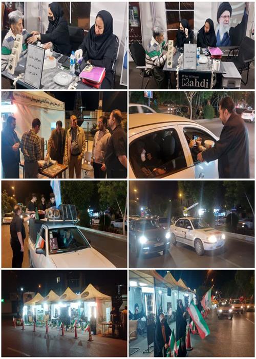 پنجاه و ششمین شب برپایی کمپین منتظران منجی جهاددانشگاهی استان سمنان در بلوار قائم سمنان(05-02-1405)