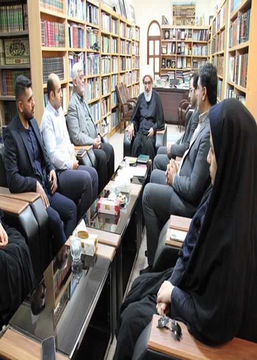 دیدار با امام جمعه و نماینده ولی فقیه استان بوشهر