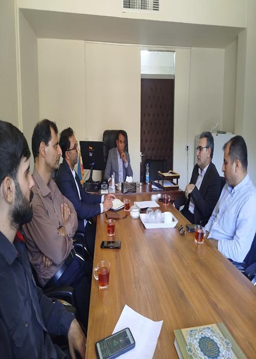 دیدار معاونین فرهنگی دانشگاه ایلام و جهاد دانشگاهی
