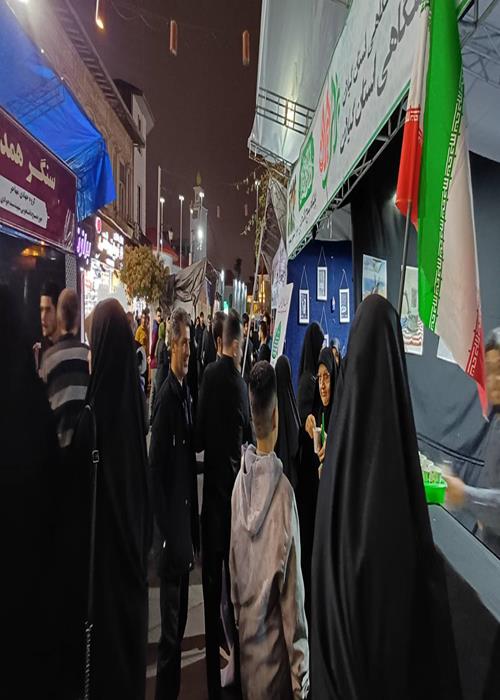 روز بیست و یکم برپایی موکب در محل تجمعات مردم