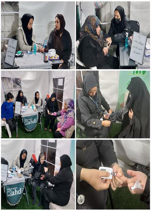 آغاز به کار پایگاه سلامت کمپین منتظران منجی جهاددانشگاهی استان سمنان