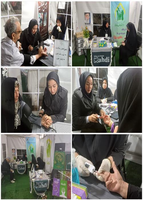 مشاغل مهدوی، ارائه خدمات تبیینی و کارگاه های آموزشی و مشاوره ای و فعالیت پایگاه سلامت کمپین منتظران منجی جهاددانشگاهی استان سمنان(27فروردین 1405)