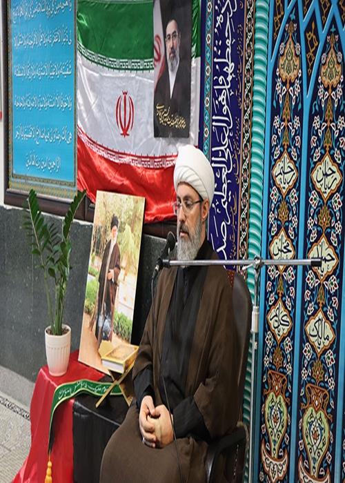  مراسم سوگواری چهلمین روز شهادت رهبر معظم انقلاب در دانشگاه علم و هنر