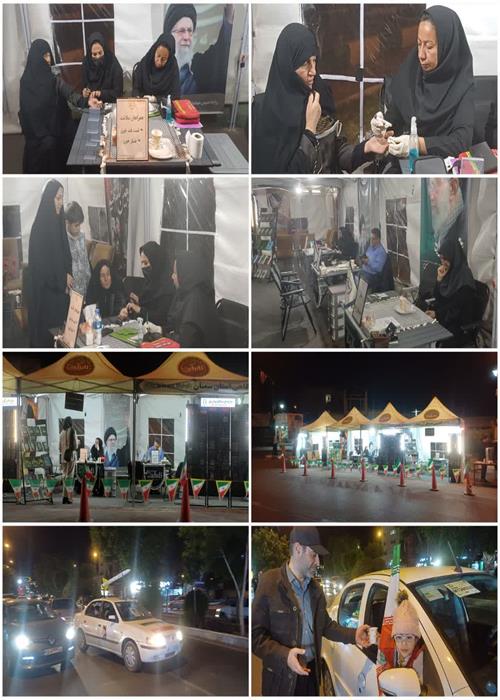 پنجاه و پنجمین شب برپایی کمپین منتظران منجی جهاددانشگاهی استان سمنان در بلوار قائم سمنان(چهارم اردیبهشت ماه1405)