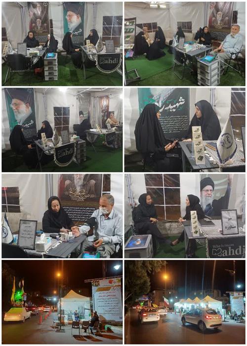 صدمین شب فعالیت و خدمات مستمر کمپین منتظران منجی جهاددانشگاهی استان سمنان _ دوشنبه ۱۸ خرداد 