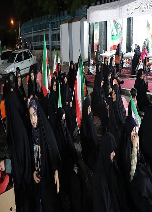 دانشگاه علم و هنر میزبان موکب دانشگاهیان؛ دختران یاد شهدای میناب را زنده کردند