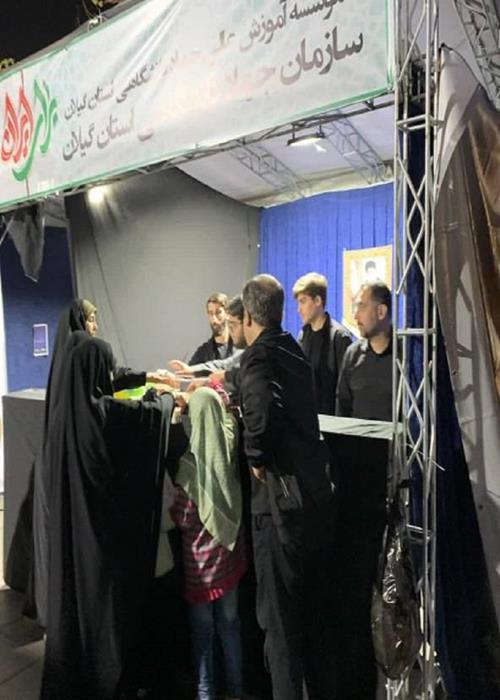 برپایی پنجاهمین و دومین روز از موکب جهاددانشگاهی 