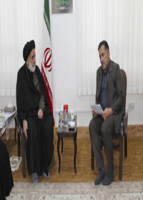 دیدار با امام جمعه استان
