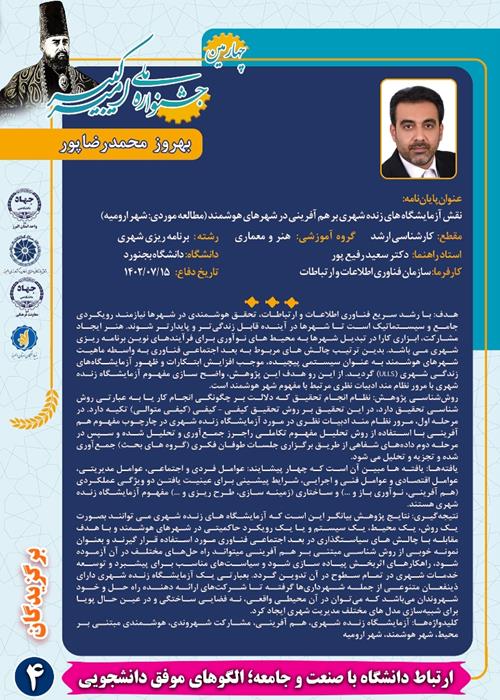 ارتباط دانشگاه با صنعت و جامعه؛ الگوهای موفق دانشجویی (4)