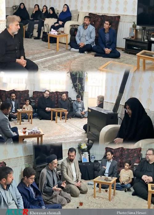 دیداربا خانواده شهید «یونس نظرزاده» از شهدای ناو دنا