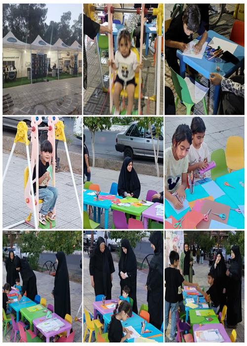 فعالیت  واحد کودک و نوجوان موکب و کمپین فرهنگی منتظران منجی جهاددانشگاهی استان سمنان _پنج شنبه  25 تیرماه1405