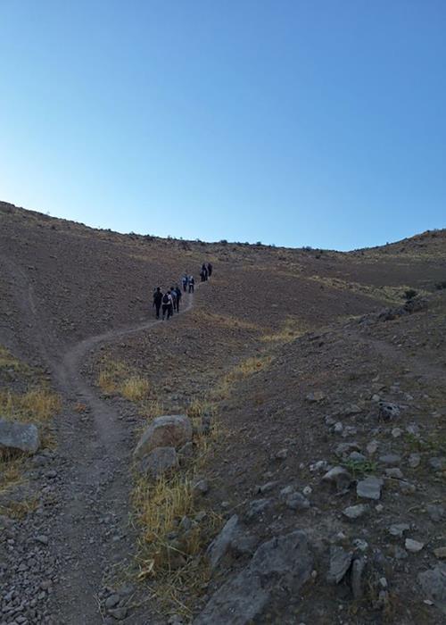 نهمین برنامه کانون فرهنگی و دانشجویی کوهنوردی، نخستین صعود به قله سرخه‌حصار