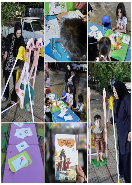 فعالیت  واحد کودک و نوجوان موکب و کمپین فرهنگی منتظران منجی جهاددانشگاهی استان سمنان _ جمعه  19 تیرماه1405
