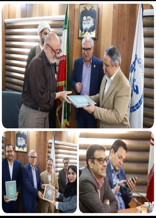 تقدير از اساتيد همكار در برگزاری مسابقات ملی مناظره دانشجویان در استان خوزستان