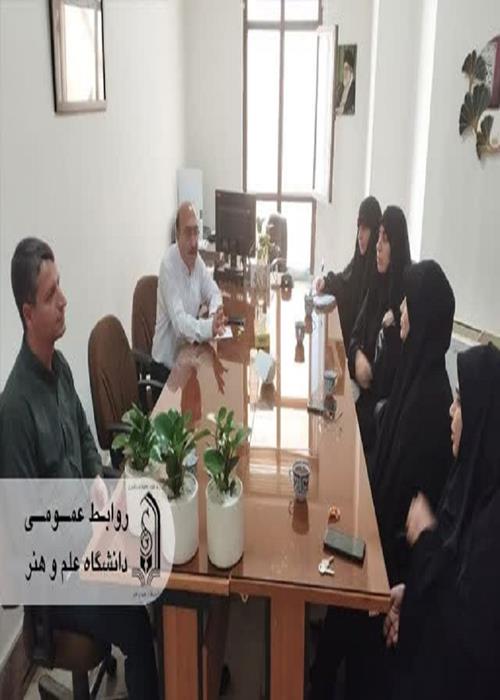 تقدیر معاون دانشجویی دانشگاه علم و هنر از زحمات مسئولان خوابگاه‌ها در دهه کرامت
