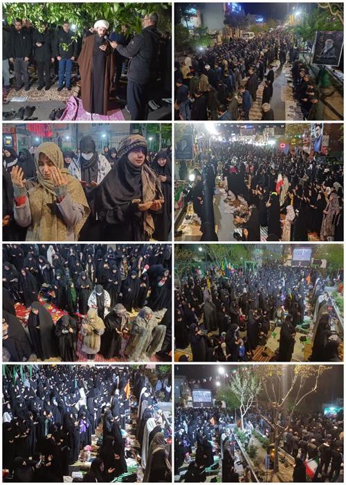 اقامه باشکوه نماز استغاثه منتظران منجی به همت جهاددانشگاهی استان سمنان